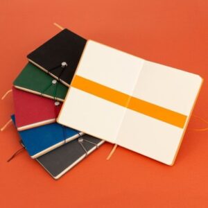 2008-Caderneta Tipo Moleskine com Fecho