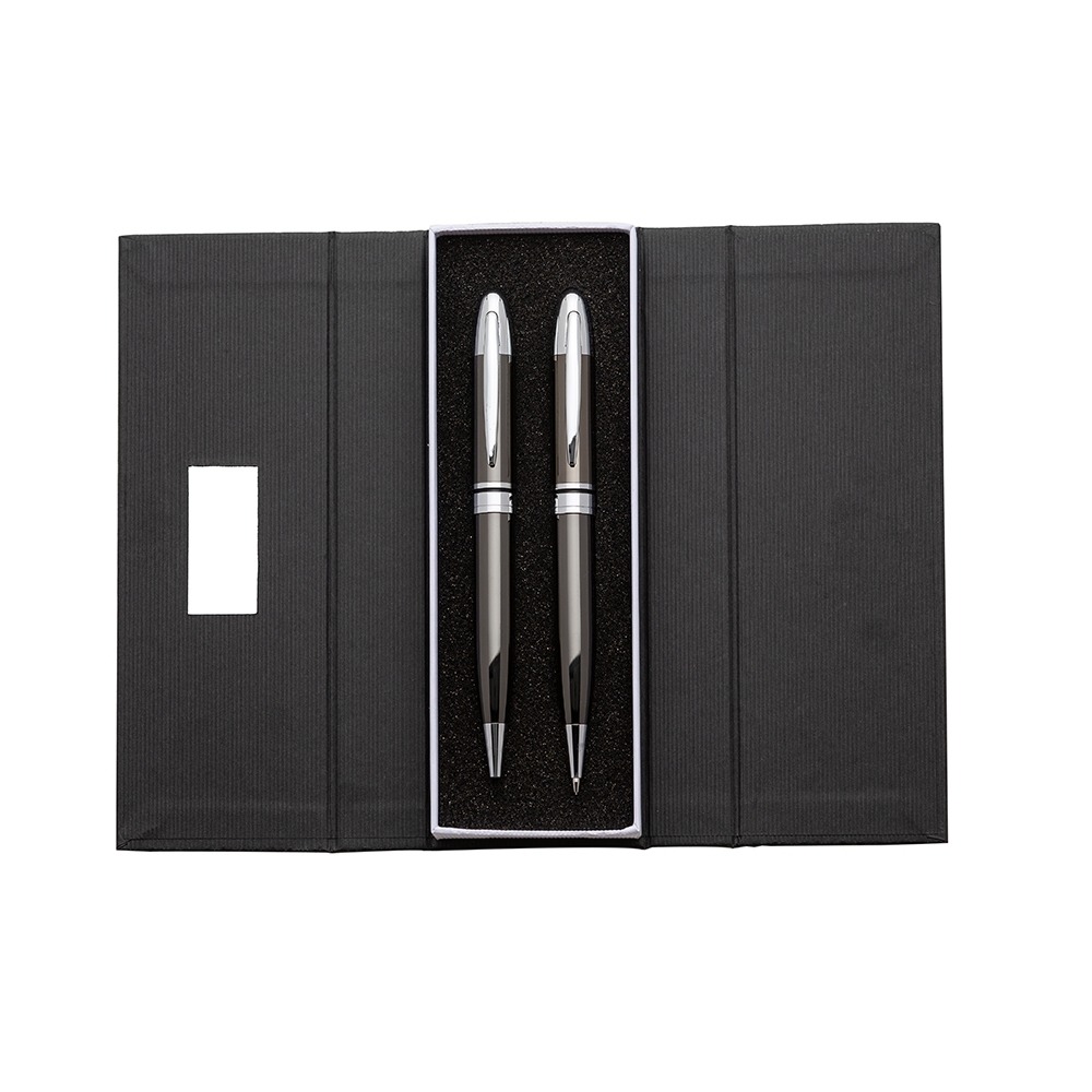 16038-Conjunto Caneta e Lapiseira Metal