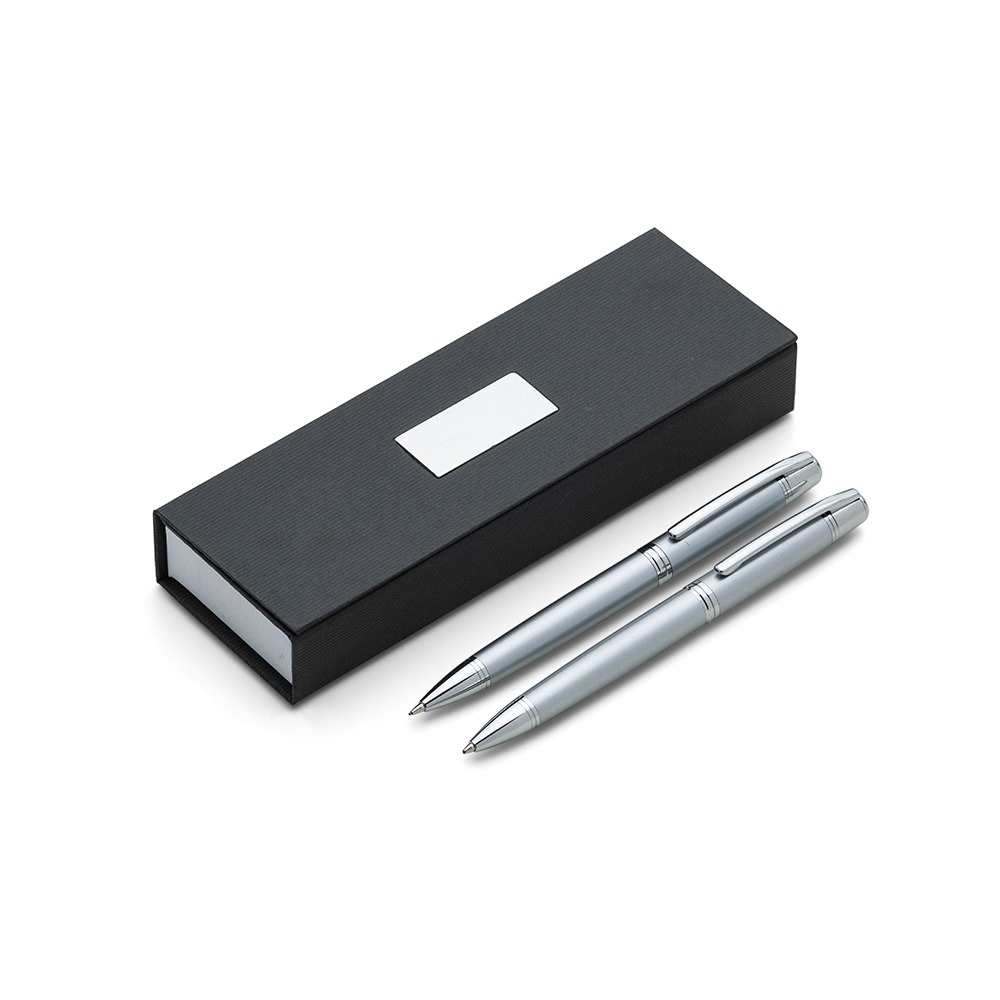 16039-Conjunto Caneta e Lapiseira Metal