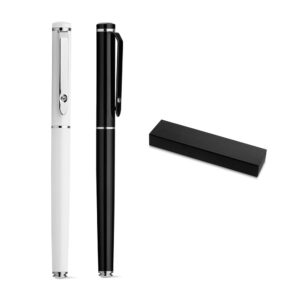 16055-Caneta Roller de metal em estojo