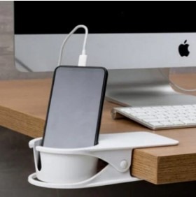 26045-Suporte de mesa para celular, bebidas, copos com presilha de fixação