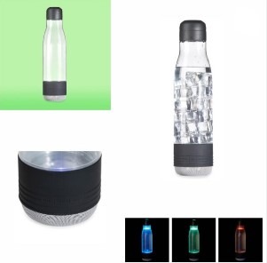 70122-Garrafa em TRITAN 720ml com Speaker Bluetooth e Luz