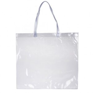 95033-Sacola de pvc de frente e verso liso