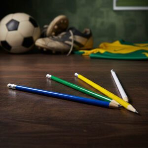 14036-COPA-Lápis resinado colorido com borracha