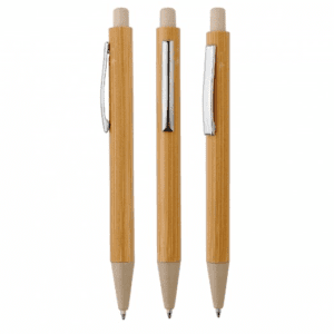 15037-Caneta Corpo de Bambu