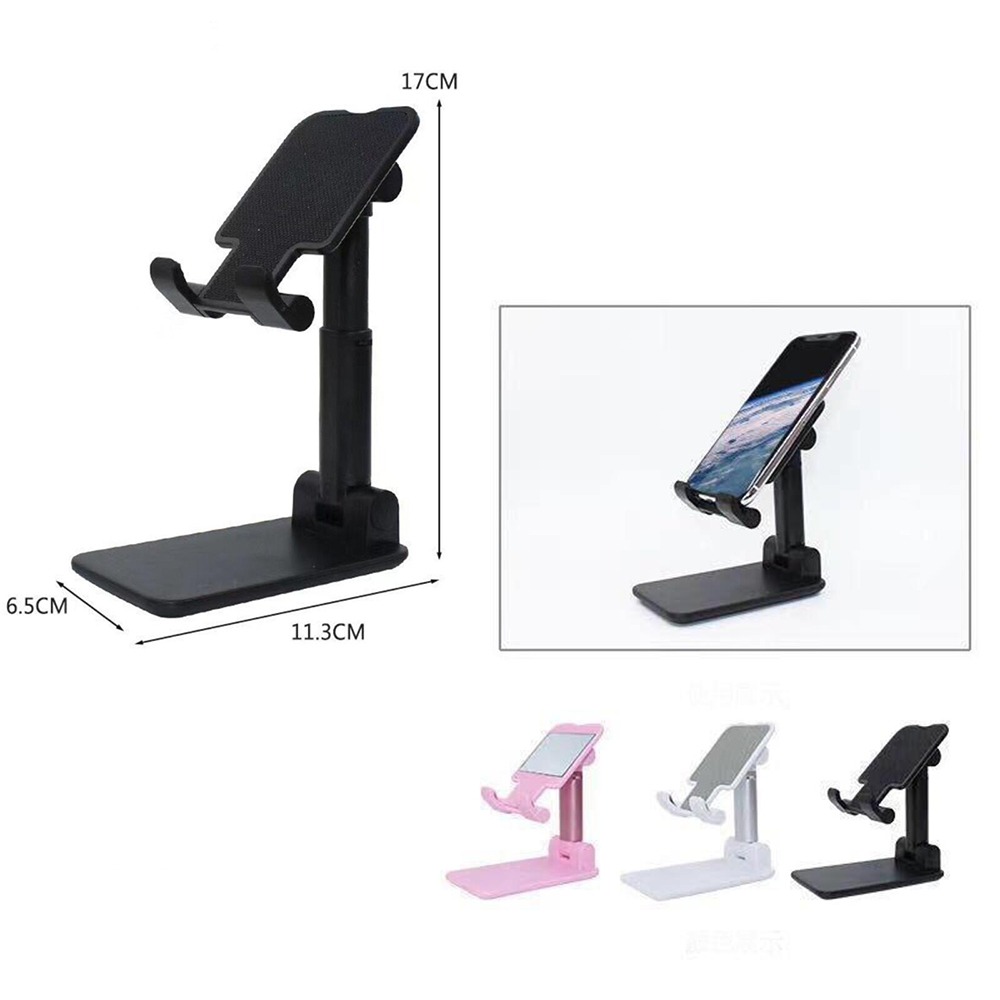 26058-Suporte Celular de Mesa Retrátil Ajustável Móvel Tablet iPad - Imagem 2