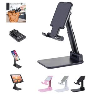 26058-Suporte Celular de Mesa Retrátil Ajustável Móvel Tablet iPad