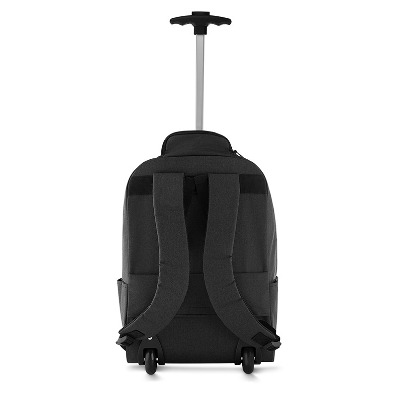 90090-Mochila em Poliéster com alça retrátil e rodinhas - Imagem 3