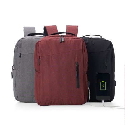 90129-Mochila de nylon USB 18l