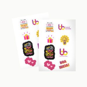 25227-Cartela de Adesivos de Vinil