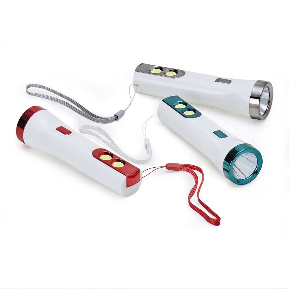 56017-Lanterna Plástica Recarregável