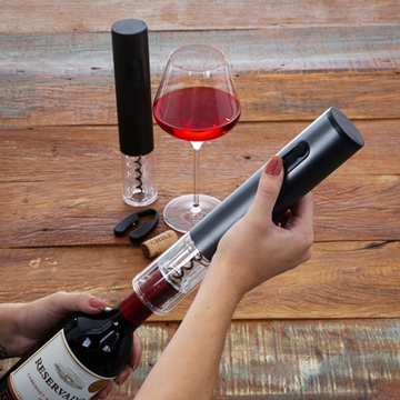 86103 - Saca-rolhas Elétrico com LED - Imagem 3