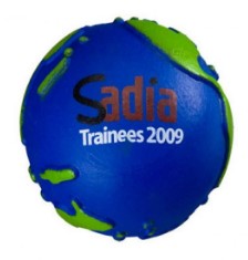 54537- Globo Anti Stress vinil oca c/ pintura Personalizado