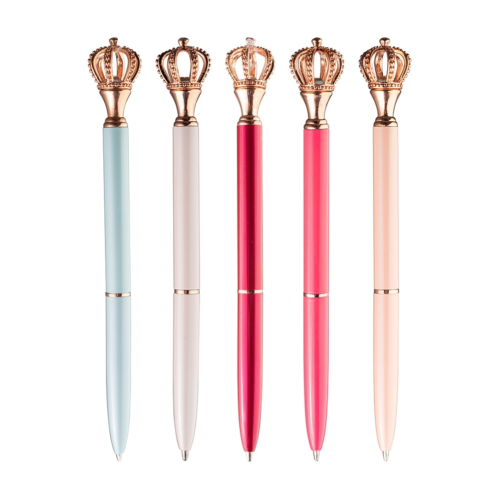 11270-Caneta Metal Coroa