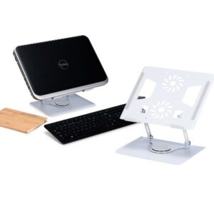 26155-Suporte Articulado Giratório de Metal para Notebooks