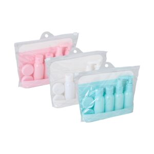 54674-Kit Viagem Plástico 6 Peças