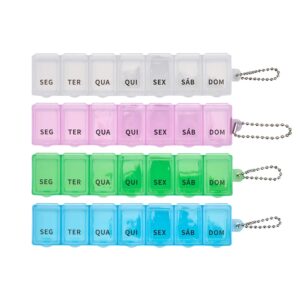 54691-Porta Comprimidos Semanal Plástico