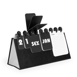 26180-Calendário Permanente de Mesa Disco